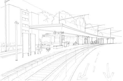 412 Forchbahn Haltestelle Spital Z