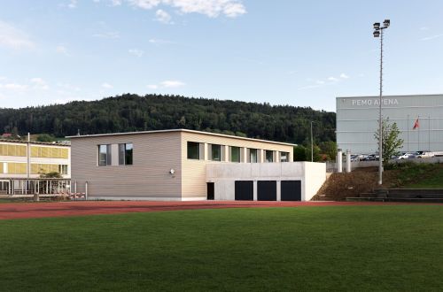 433 Doppelkindergarten Sporthalle