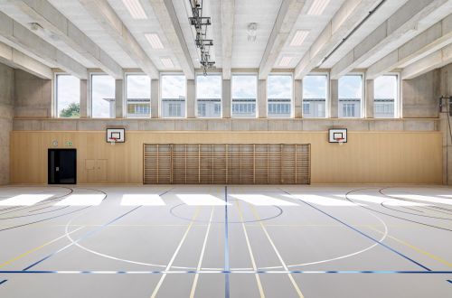 433 Doppelkindergarten Sporthalle