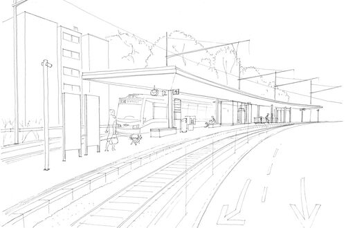 412 Forchbahn Haltestelle Spital Z