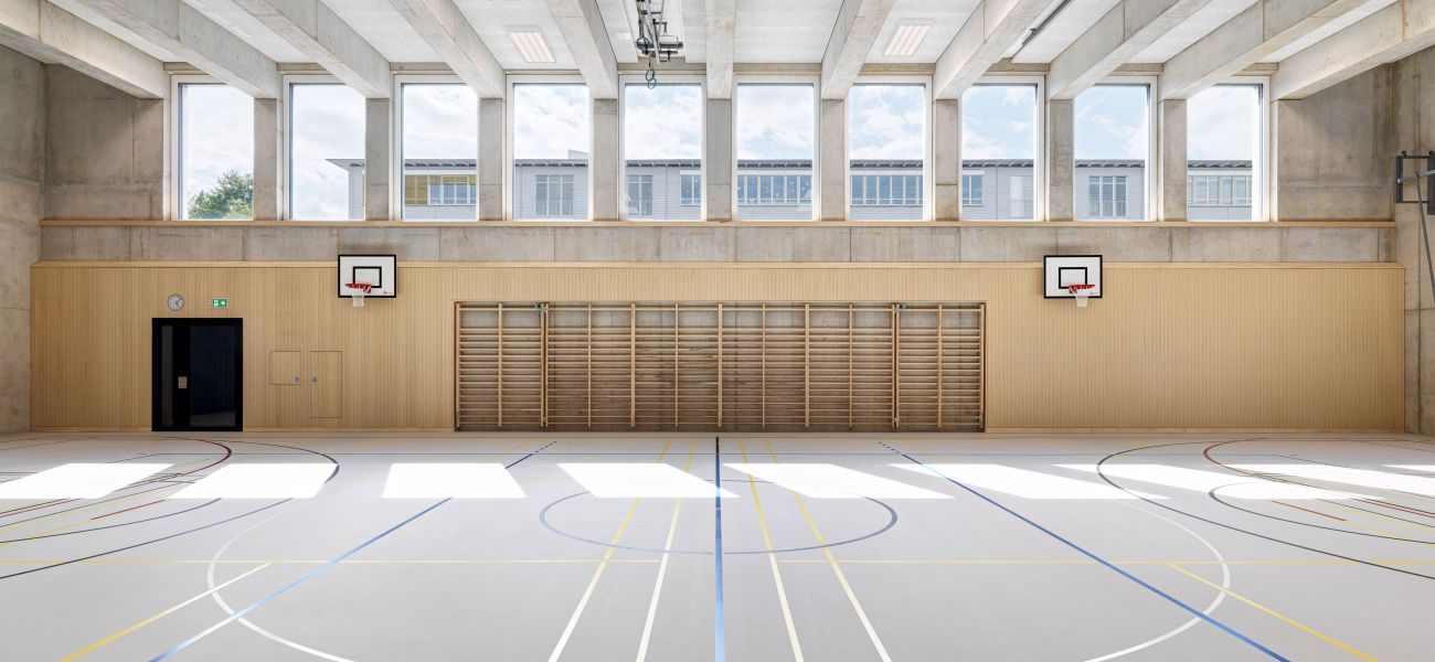 433 Doppelkindergarten Sporthalle